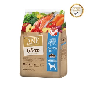 [고양이의 날] ANF 식스프리 인도어 독 연어 6kg