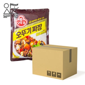 오뚜기 짜장 1box (1kg x 10개) 대용량 업소용