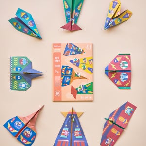 쏠앤샘 종이비행기 양면 종이접기 세트