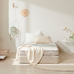 [올라인] 체험하고 결정하는 컴포트 매트리스 유로탑 호텔 침대 미디엄하드 싱글 S