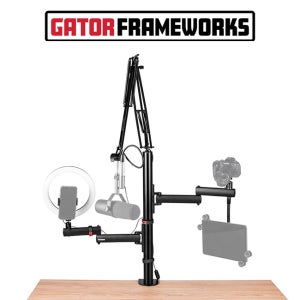 Gator Frameworks 게이터 붐암 스트리머용 크리에이터 트리 다용도 거치대 (GFW-ID-Creator Tree)