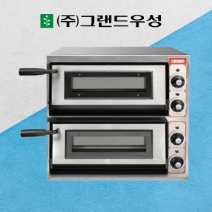그랜드우성 돌피자오븐 2단 720 유리문 업소용 GW-CEPG60