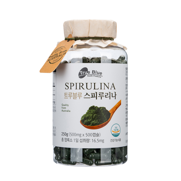 <b>스피루리나</b> 스피리루나 스피루니아 500캡슐
