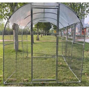 조립식 닭장 대형 토끼 농장 만들기 실외 양계장 길이 4x너비 2x높이 2