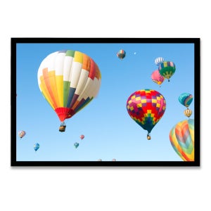 다바라 액자형 빔스크린 100인치 4:3 초단초점 빔프로젝터 스크린