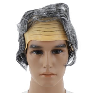 2대8 대머리가발 파티 분장 코믹 할아버지가발