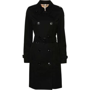 24SS 버버리 첼시 블랙 여성 트렌치 코트 8079402 A1189