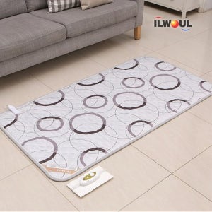일월 초절전형 백색원형 온열매트(70x170cm)