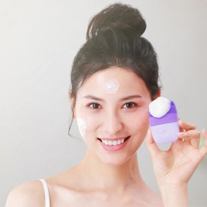 전동세안기 샤오미 진동 클렌져 실리콘 세안기 클렌징