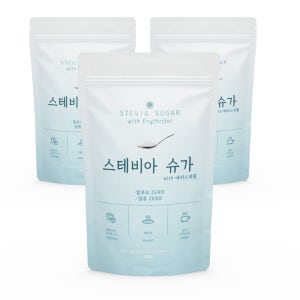 [쓴맛잡은] 효소처리스테비아 설탕 대체 당 에리스리톨 500g, 3개