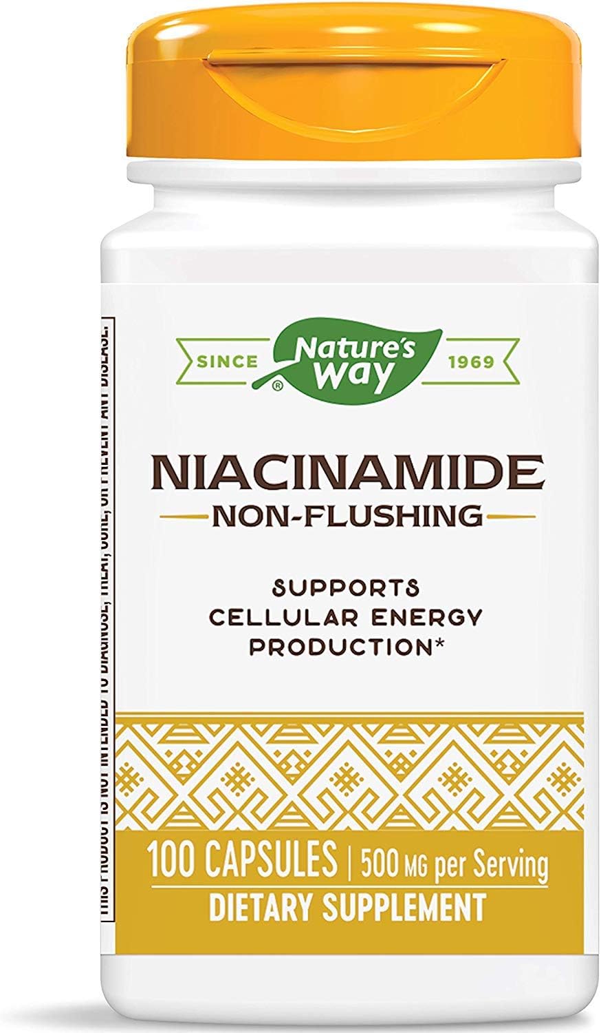 Natures Way 네이처스웨이 나이신아마이드 500mg 100캡슐