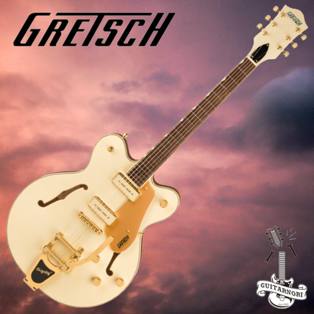 ESP/LTD Pristine LTD Center Block - White Gold 그레치 일렉기타