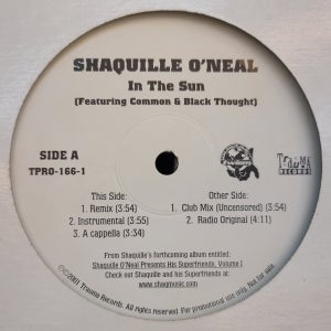 Shaquille O’Neal, Common & Black Thought – In The Sun 12’ LP