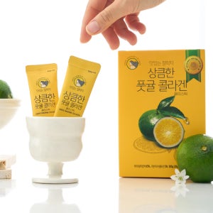 [맛있는 철학자] 신들의디저트 상큼한 풋귤 콜라겐 간편한 젤리스틱 20g 15포