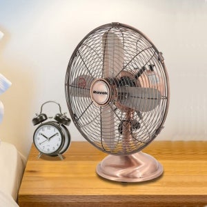 엔틱철제선풍기 시원한메탈디자인 3단계풍량조절 4엽