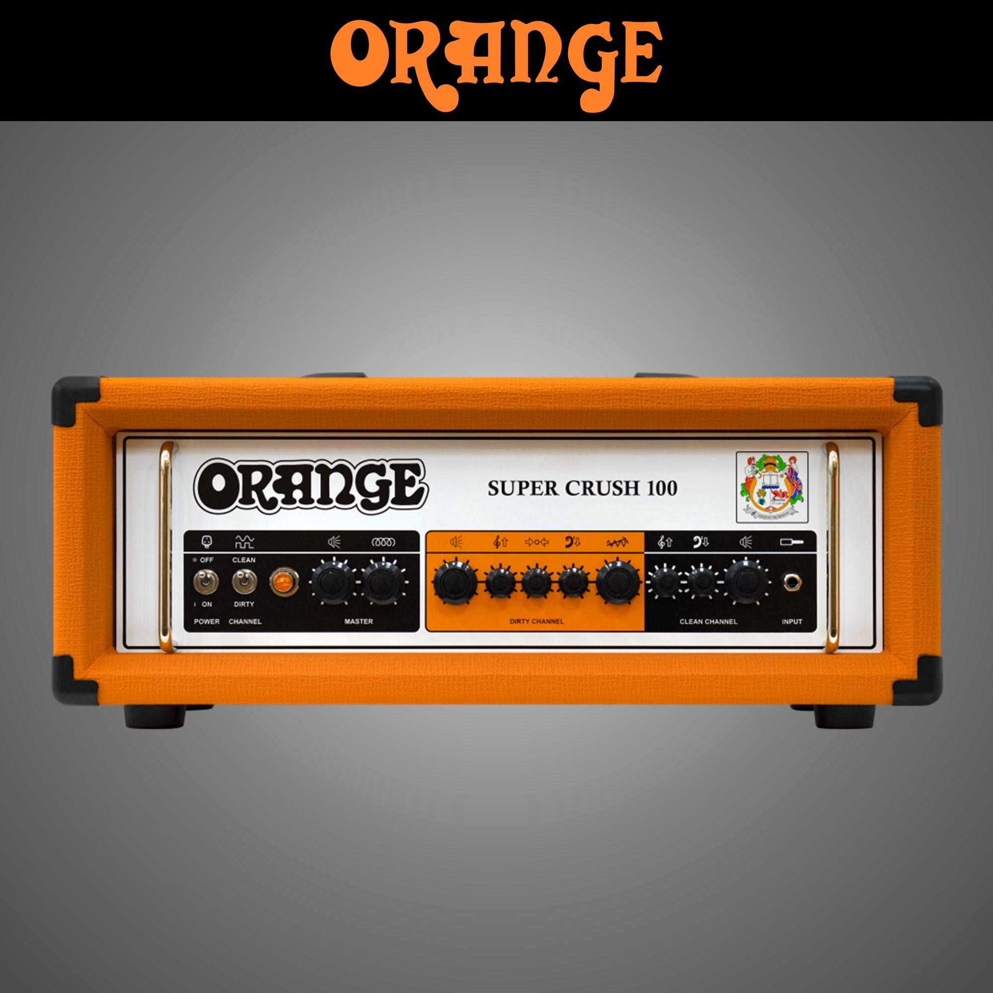 Orange 오렌지 일렉기타 앰프 ORANGE SUPER CRUSH 100 HEAD 공연용 100W
