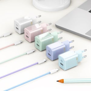 iriver 30W PD USB 초고속 파스텔 컬러 가정용 정품 GaN충전기