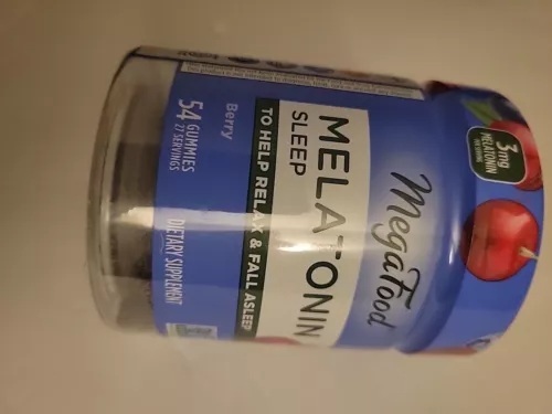 <b>메가푸드</b> 식물성멜라토닌 Berry 숙면 - 베리 3mg 54정
