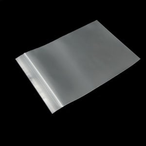 지퍼백 미니 소형 비닐팩 투명 PE 두꺼운 지퍼팩 두께 0.1t 24x34cm 100장