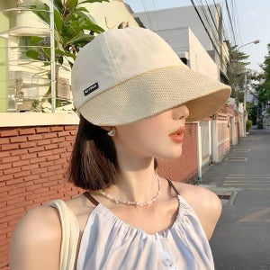 여름 보넷모자 라탄 챙모자