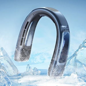 OYOCO 넥풍기 급속냉각 목선풍기 넥선풍기 휴대용 목걸이형 목풍기 목에거는 넥쿨러