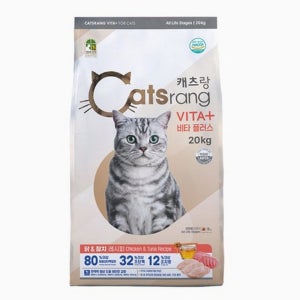 길냥이사료 길고양이사료 캐츠랑 전연령 20kg 비타플러스 고양이밥 캣맘