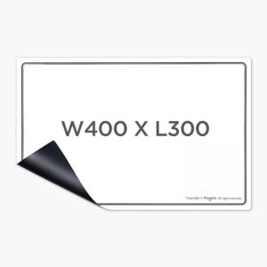 마그피아 고무자석 화이트보드 W400 X L300 4030