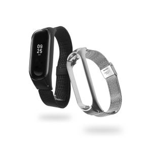 애니클리어 샤오미 미밴드3 미밴드4 전용 호환밴드 메탈 스트랩 밴드 시계줄