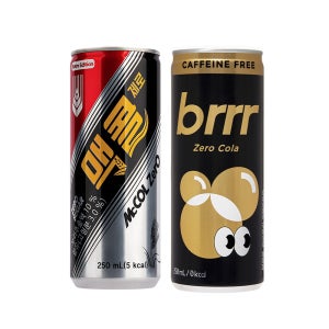 일화 맥콜 제로 + 부르르 제로콜라 카페인프리 250ml X 각30캔 (총60캔)