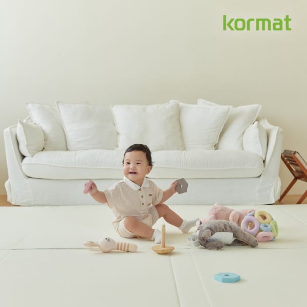 [폴더매트 2단] 고려화학매트 유아 아기 접이식 폴더매트 2단 70x200x4cm