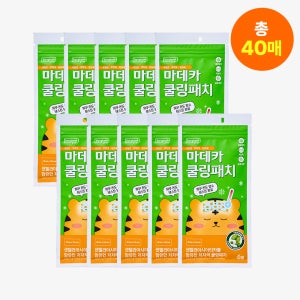 동국제약 마데카 쿨링패치 4매 10개 (총40매) / 아이스 쿨패치 쿨시트 쿨링패치