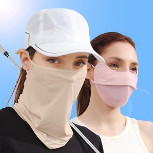 브메르 자외선차단 99% 골프 마스크 넥 페이스 여름 UV 냉감 쿨링 안면 러닝 스포츠
