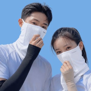 브메르 자외선차단 99% 골프 마스크 넥 페이스 여름 UV 냉감 쿨링