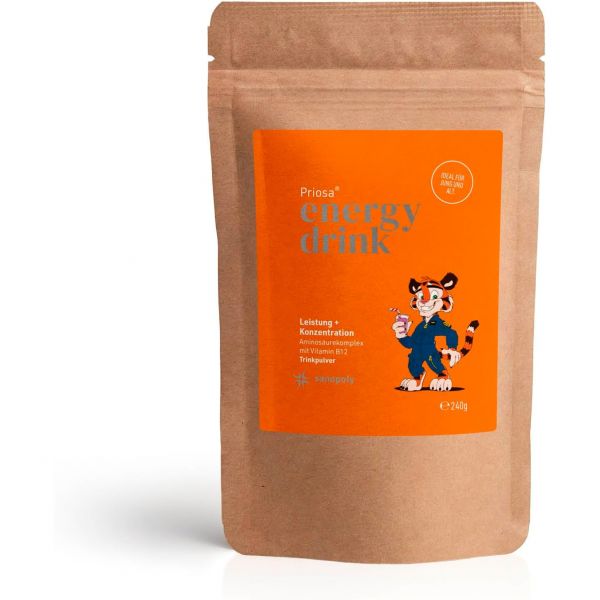 [B01NBIH6TM] Sanopoly SANOPOLY PrIosa ENERGY 드링크 라즈베리 240g I 에너지 지원 마그네슘, 아연 및 비타민 <b>아미노산 혼합물</b> 품 테스트를 거