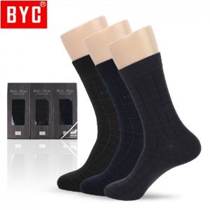 남자 장목 선물양말세트 BYC 투데이 (3매입)