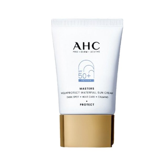 1+1 AHC 선크림 워터풀 마스터즈 멜라 프로텍트 기미 블루라이트 차단 썬크림 40ml