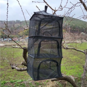 캠핑 차박 4단 블랙 튼튼한 그릇 건조망 물빠짐 설거지 그릇 건조대