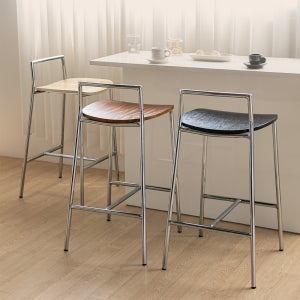 바이브 원목 미드센추리 바텐의자 아일랜드 홈바의자