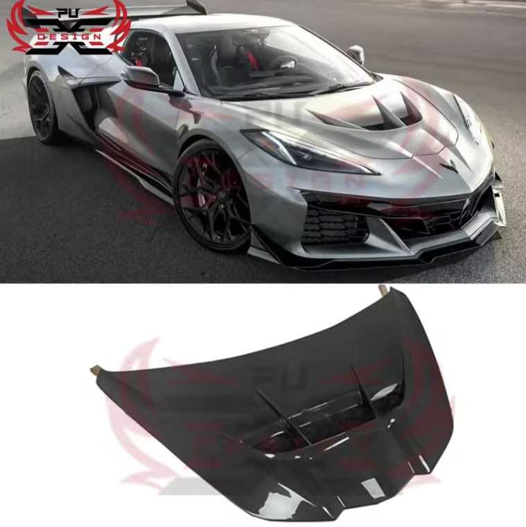 [온더웨이/무료배송] 콜벳 C8 ZR1스타일 카본본넷