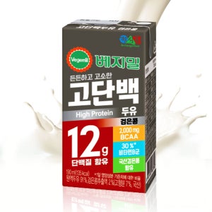 정식품 베지밀 고단백두유 검은콩 190ML X 72팩