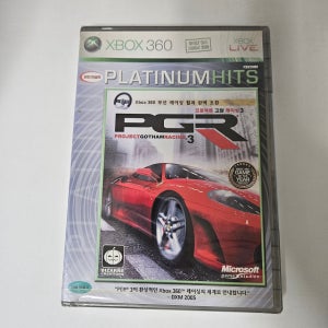 새제품 XBOX360 프로젝트 고담 레이싱 3 정발 (밀봉)