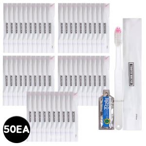 일회용 페리오 치약칫솔 세트 레인보우 100개