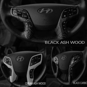 현대 그랜져HG 내부 도어손잡이 카본 우드 몰딩 4개