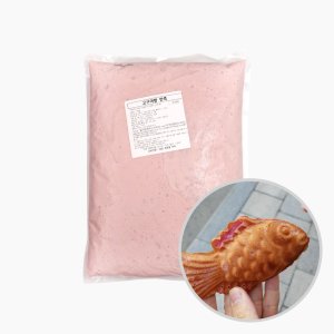 지니스 고구마빵 반죽 5kg 붕어빵반죽 자색고구마 믹스