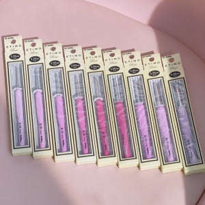 튤립 에티모 코바늘 로즈 클리어런스 핑크 모사용 2/0호 Tulip ETIMO