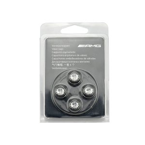 벤츠 순정 정품 AMG 로고 밸브캡 타이어캡 B66472004