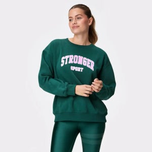 Stronger 편안한 스웨트셔츠 Sea Moss 필라테스 요가 헬스 오운완 스웨덴직구 1개