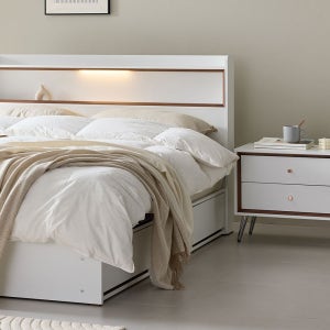 몬트디자인 보니타 LED 서랍 수납 침대 슈퍼싱글 프레임