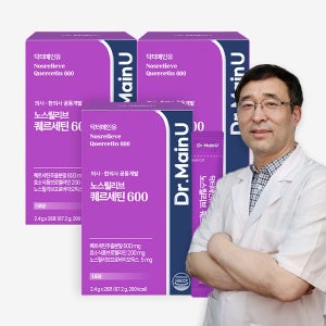닥터메인유 노스릴리브 퀘르세틴 600 브로멜라인 케르세틴 퀘르세톨 프로폴리스 3박스