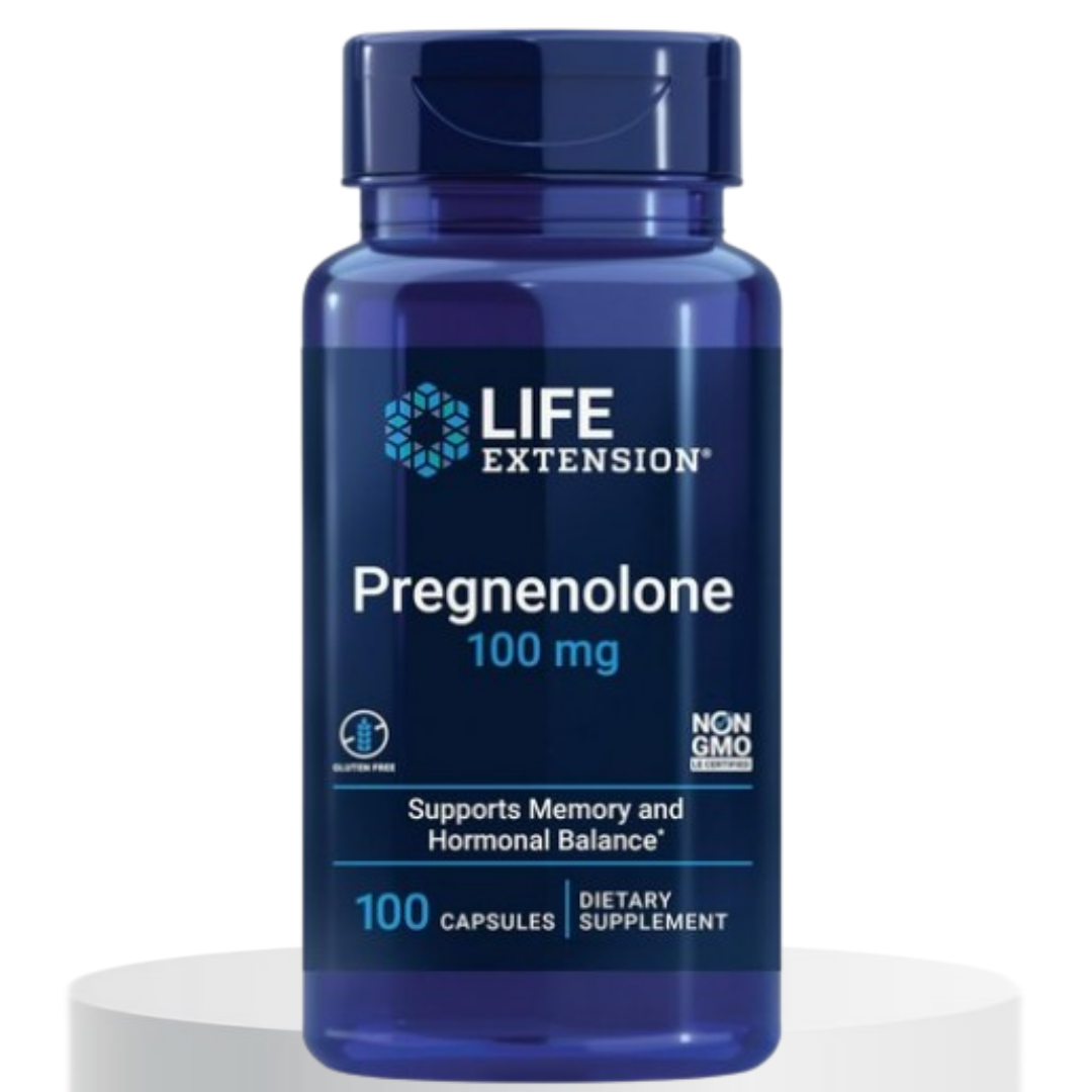 라이프익스텐션 <b>프레그네놀론 100mg</b> 100캡슐 Pregnenolone